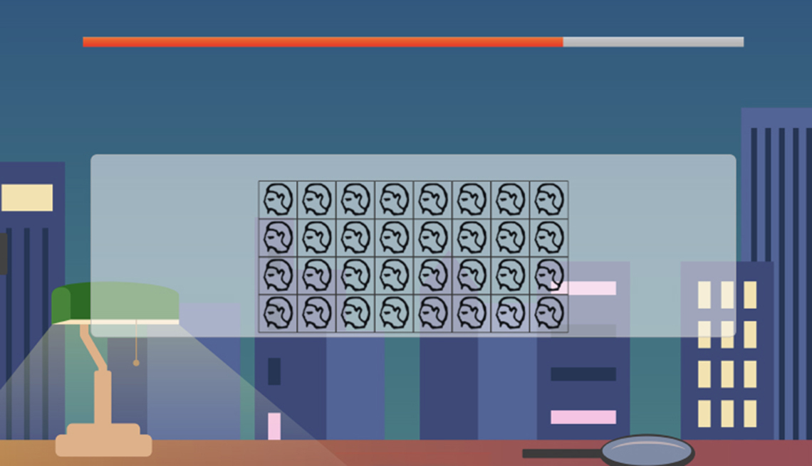 staying sharp private eye promo asset art